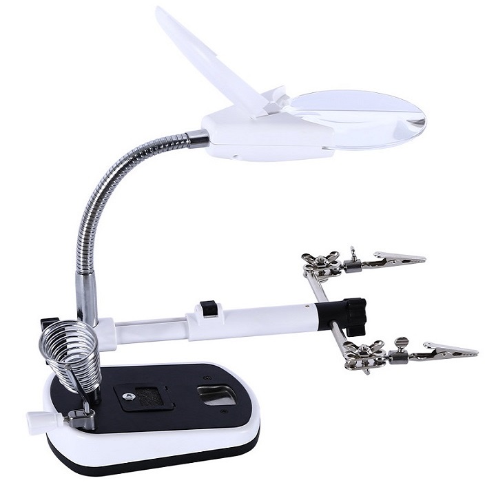 Kính lúp có độ phóng đại 3.5X - 10X hàn mạch V3
