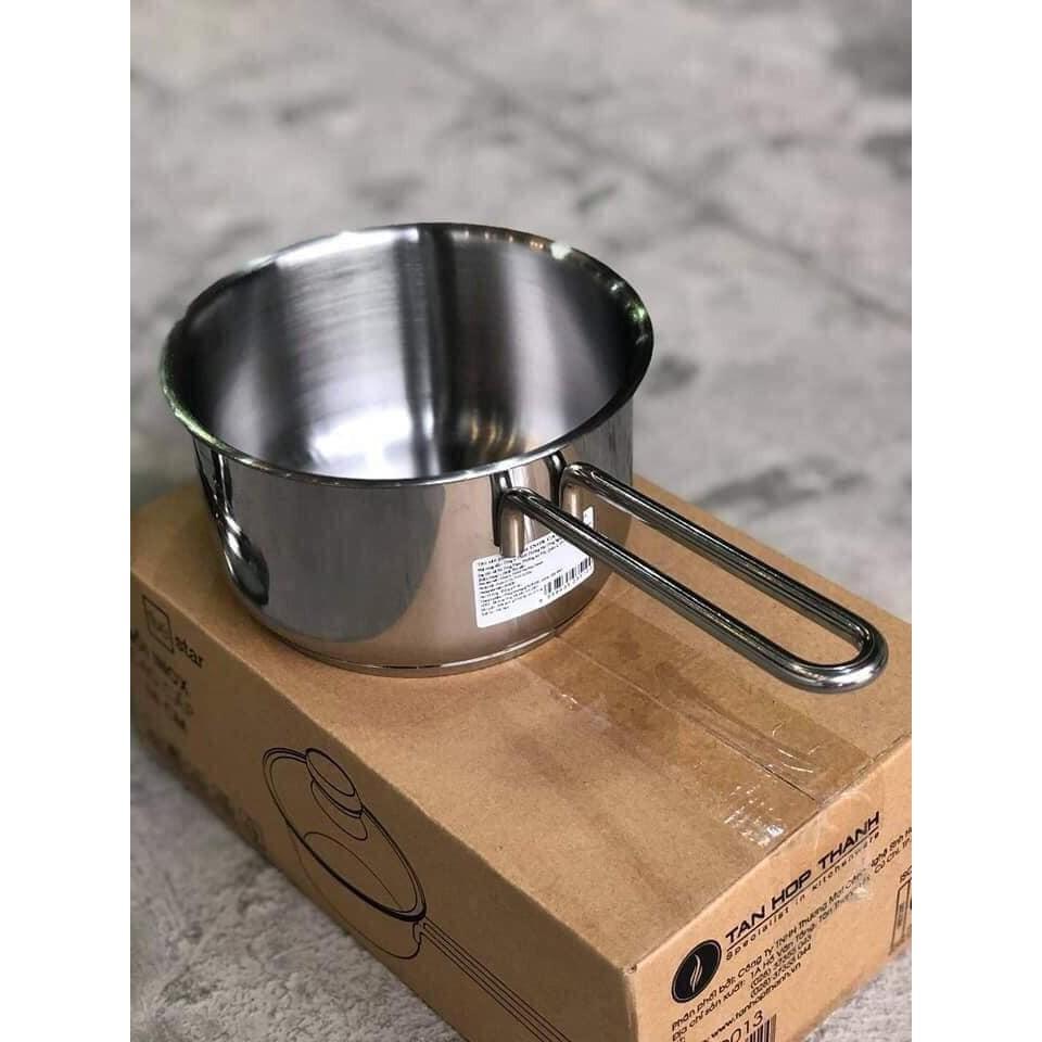 Nồi nấu bột Inox 3 đáy 16cm Five Star