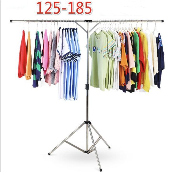 Giá phơi đồ dạng gấp 125-185cm (gồm túi xách tay)