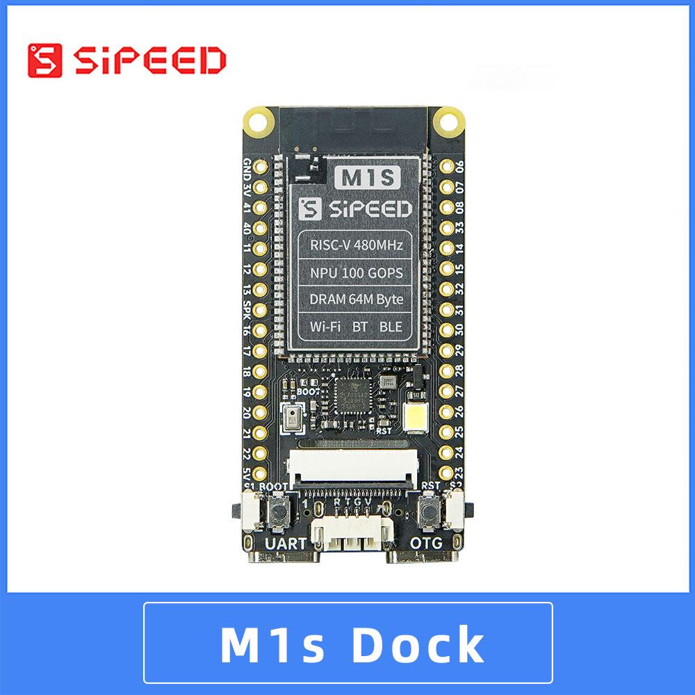 Sipeed M1s Dock AI IoT BL808 tinyML RISC-V Linux Bảng phát triển thông minh nhân tạo