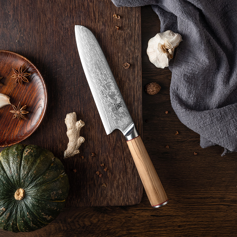 Dao bếp MIURA X - Dao thái đa năng Santoku (19cm)