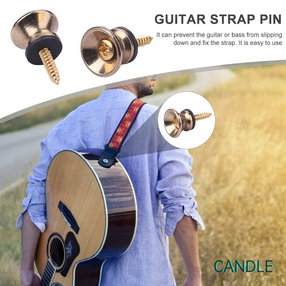 Set 2 Khóa Dây Đàn Guitar / Ukulele Chống Trượt