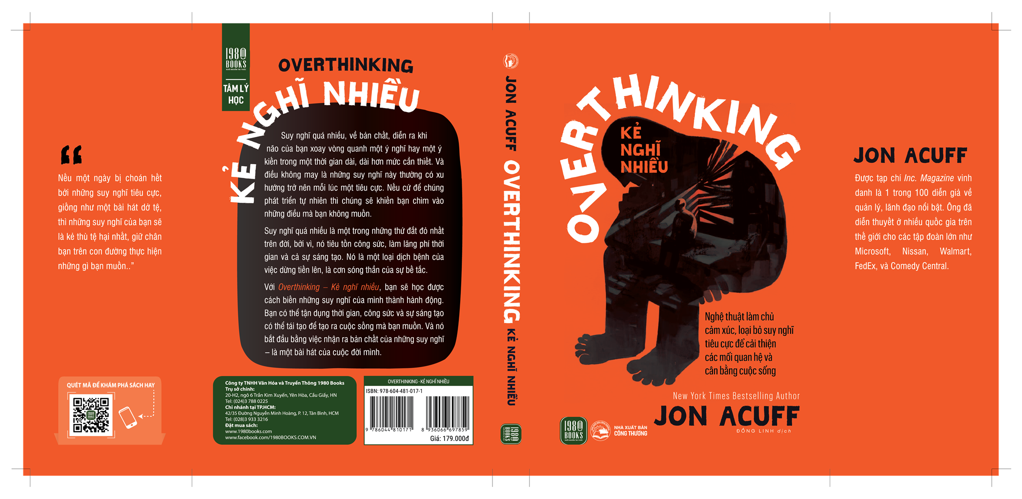 Sách - Kẻ Nghĩ Nhiều OverThinking - Jon Acuff