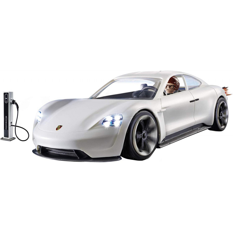 Đồ chơi Xe điều khiển từ xa Playmobil Porsche Mission E của Rex Dasher