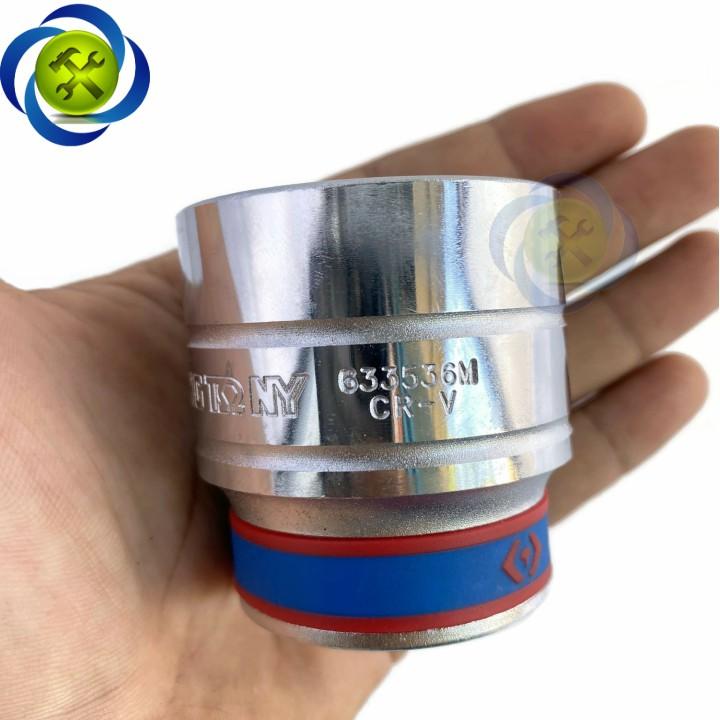 Tuýp trắng ngắn 36mm loại 3/4 Kingtony 633536M chiều cao 58mm