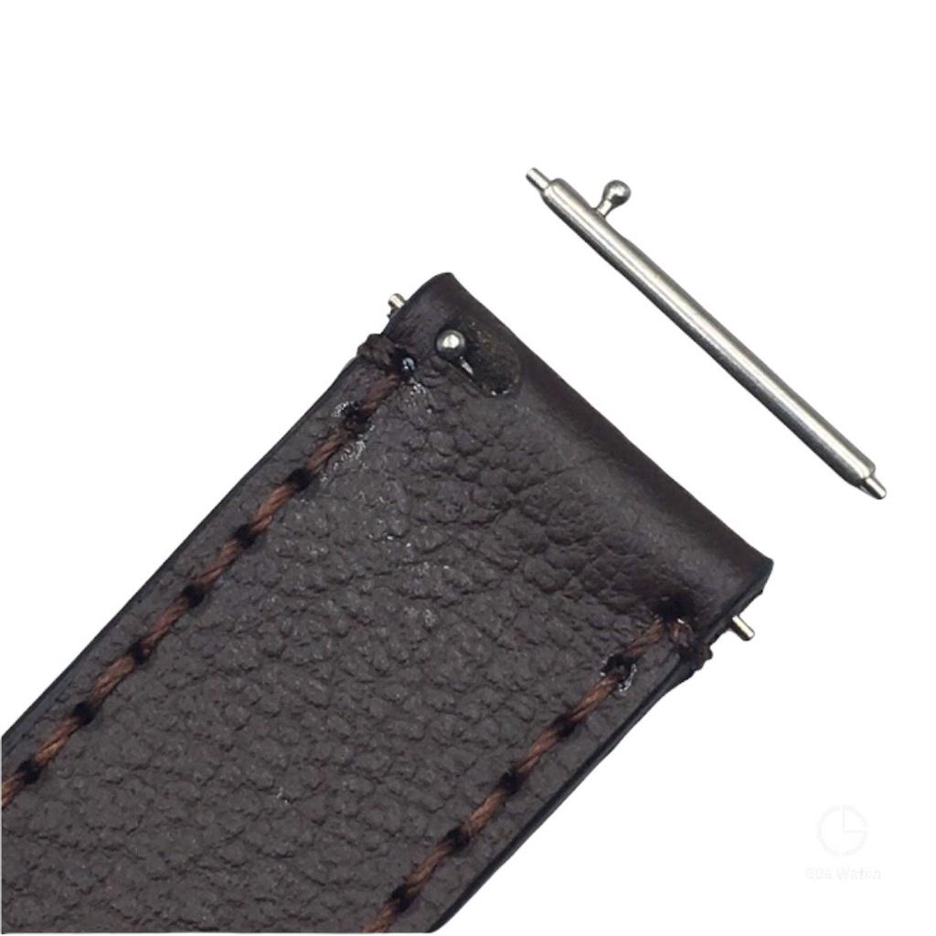 Dây Handmade Da Bò Thật Cho Đồng Hồ Fossil Casio Samsung Huawei