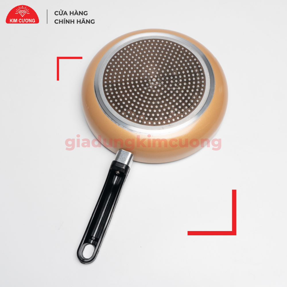 Chảo Từ Chống Dính Kim Cương - Size 26, 28 Cm - Hàng Chính Hãng