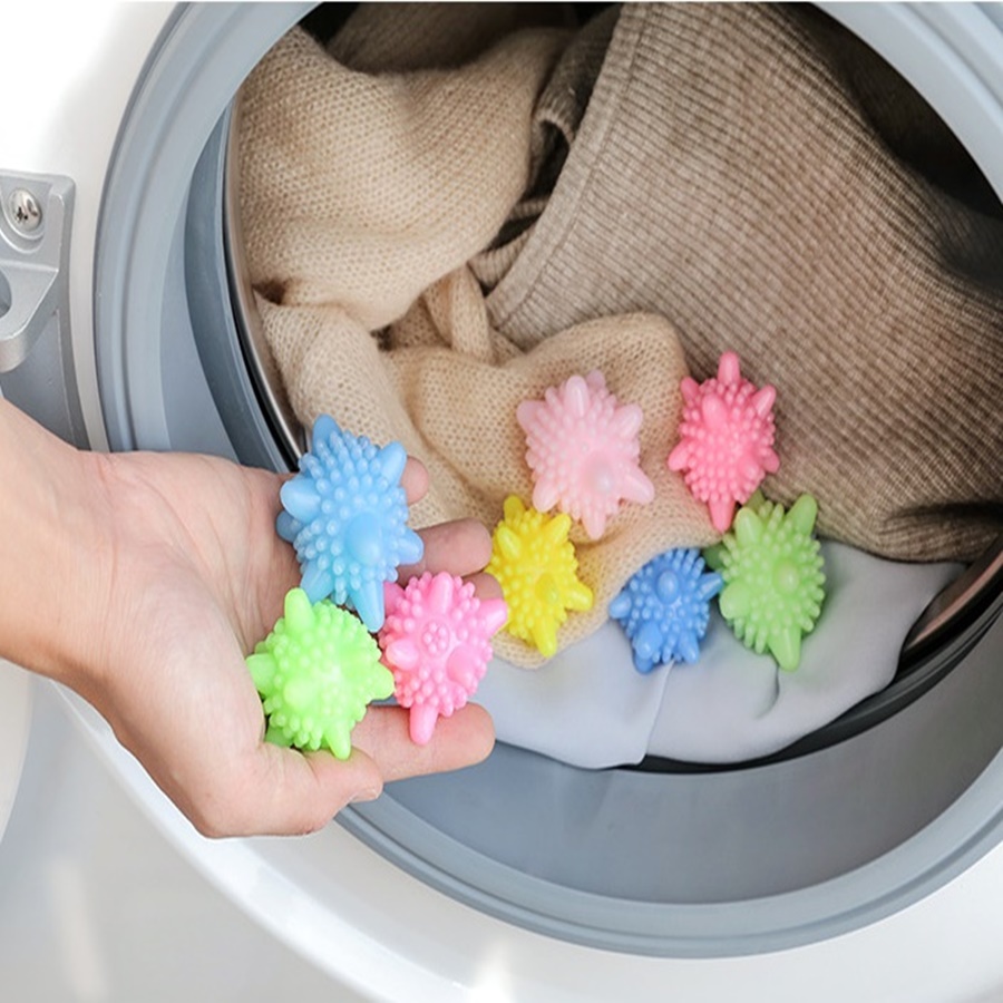 Bộ 4 bóng giặt vật lý làm mềm vải ama16