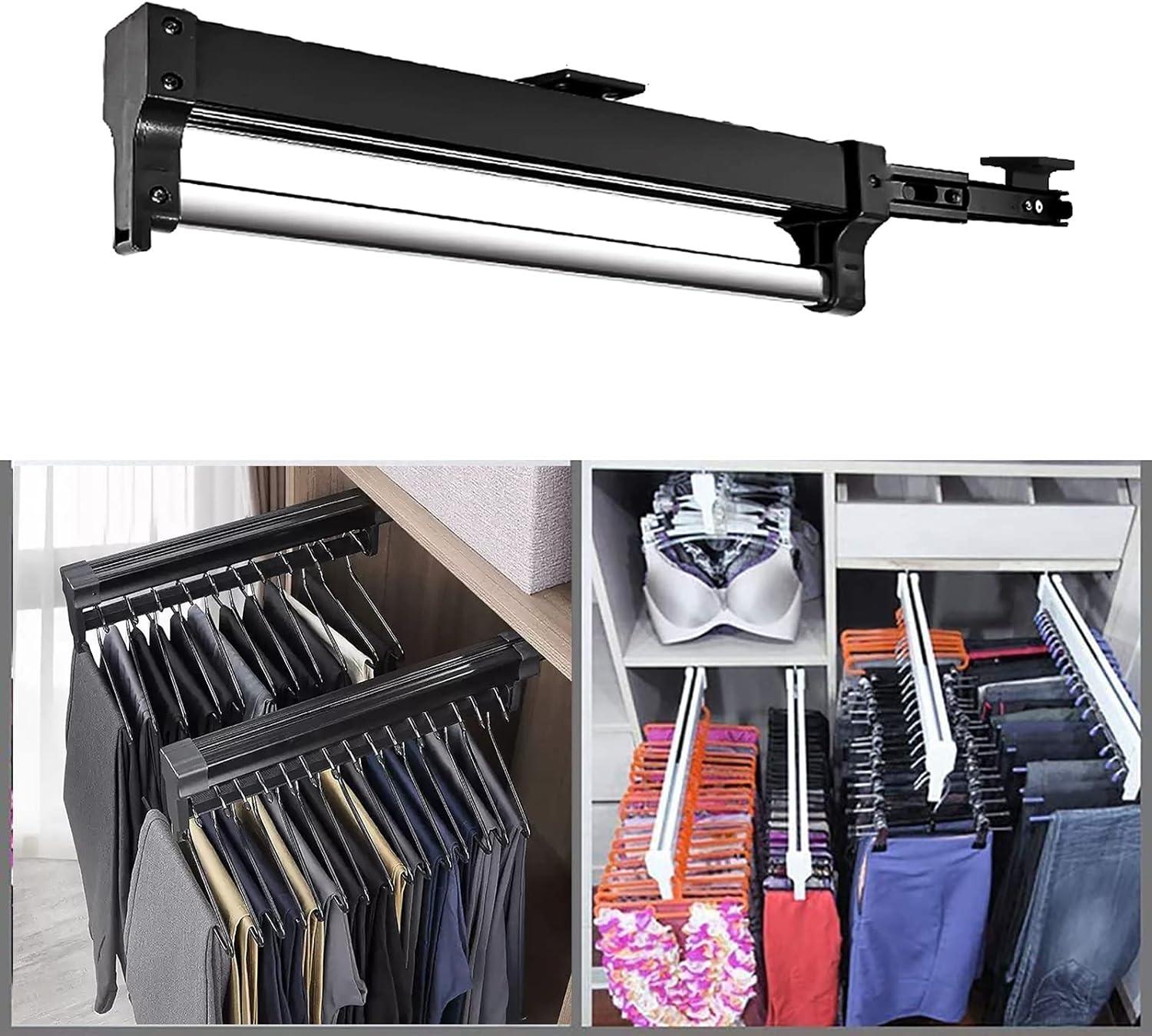 Thanh quần áo có thể mở rộng để  móc treo - thanh kính thiên văn có thể điều chỉnh