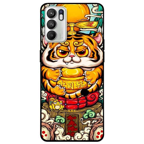 Ốp lưng dành cho Oppo Reno 6 - Reno 6 5G - Reno 6Z 5G - Hổ Thần Tài