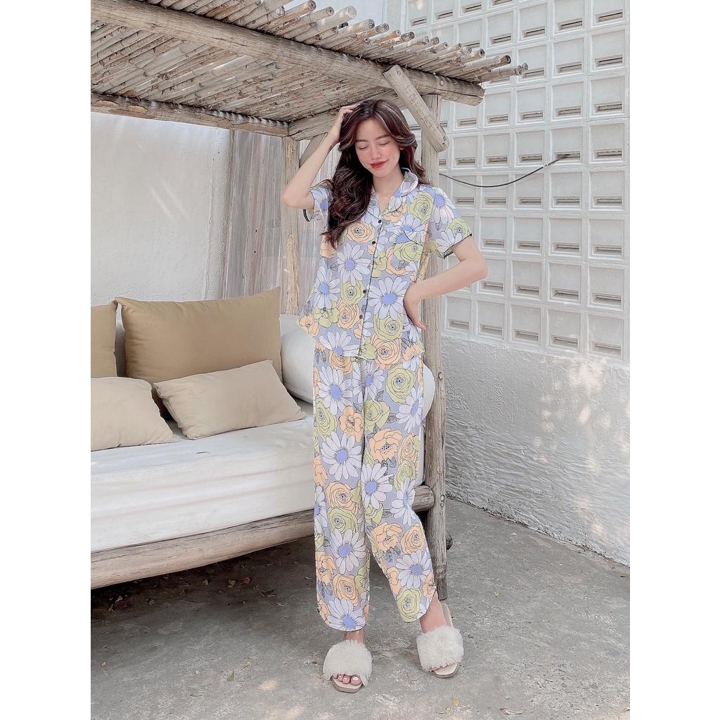 Đồ bộ Pijama tole QDTN ống xéo F21 (từ 42-73kg)