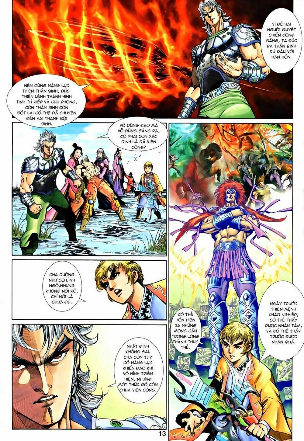 thần binh tiền truyện 1 - đỉnh phong tuyệt chiến chapter 16 13