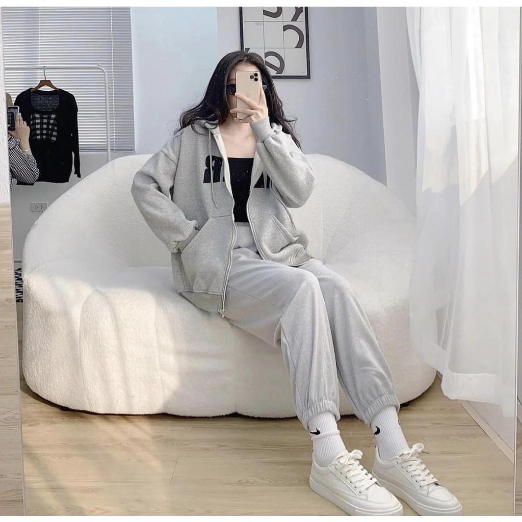 QUẦN NỈ JOGGER MÙA ĐÔNG DÀY ULZZANG