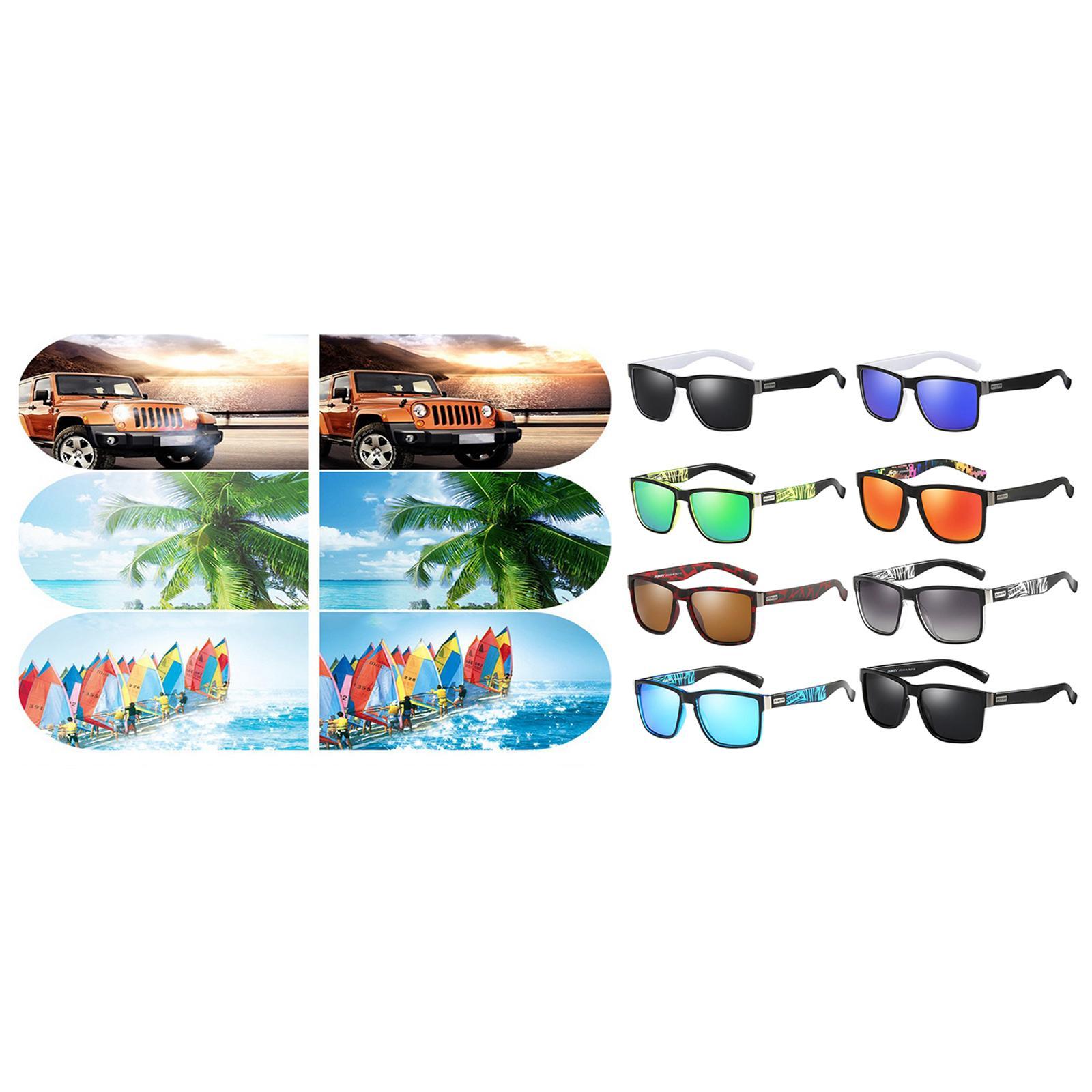 Polarized Cycling Goggles Running Ski Golf Sunglasses Black