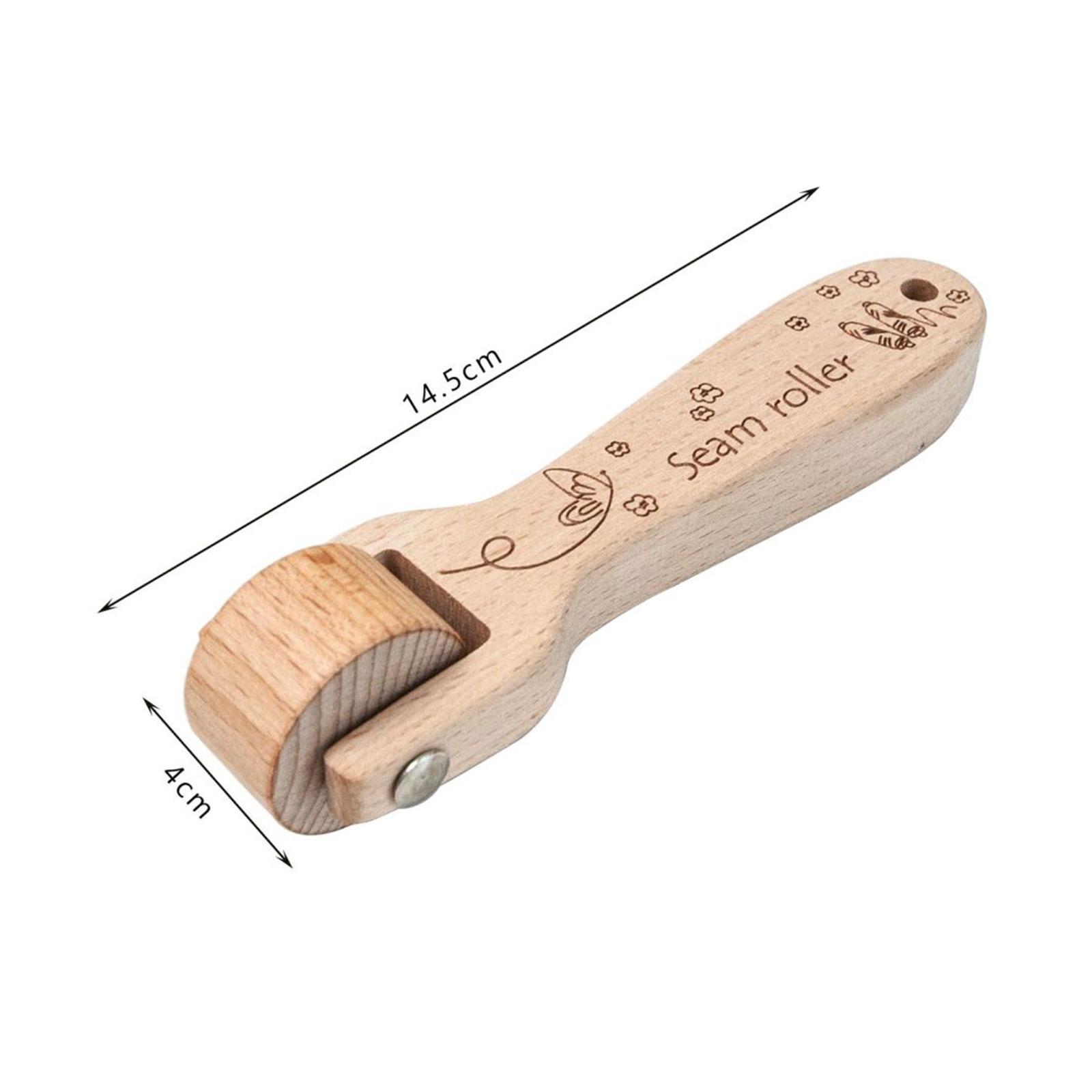 Seam Roller Portable Sewing Tools Fittings Durable Supplies Decoration DIY Creasing Craft Professional for Household Quilting Print