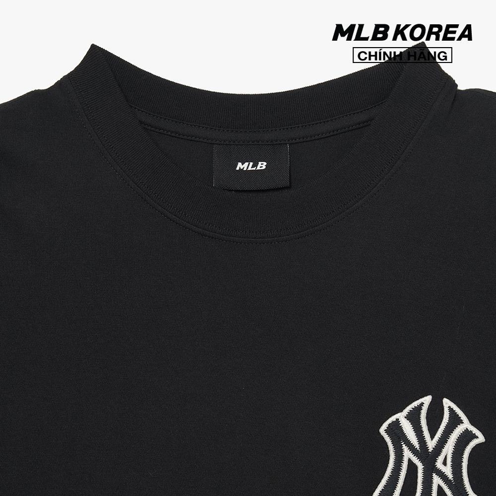 MLB - Áo thun unisex cổ tròn tay ngắn phom suông 3ATSI0333