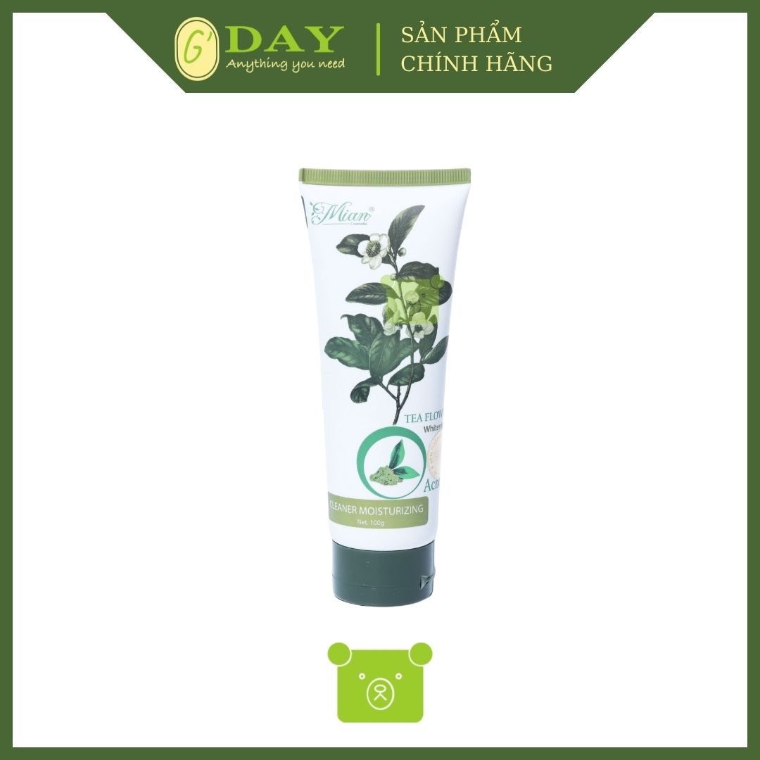 Sữa Rửa Mặt Chiết Xuất Hoa Trà Mian 100g