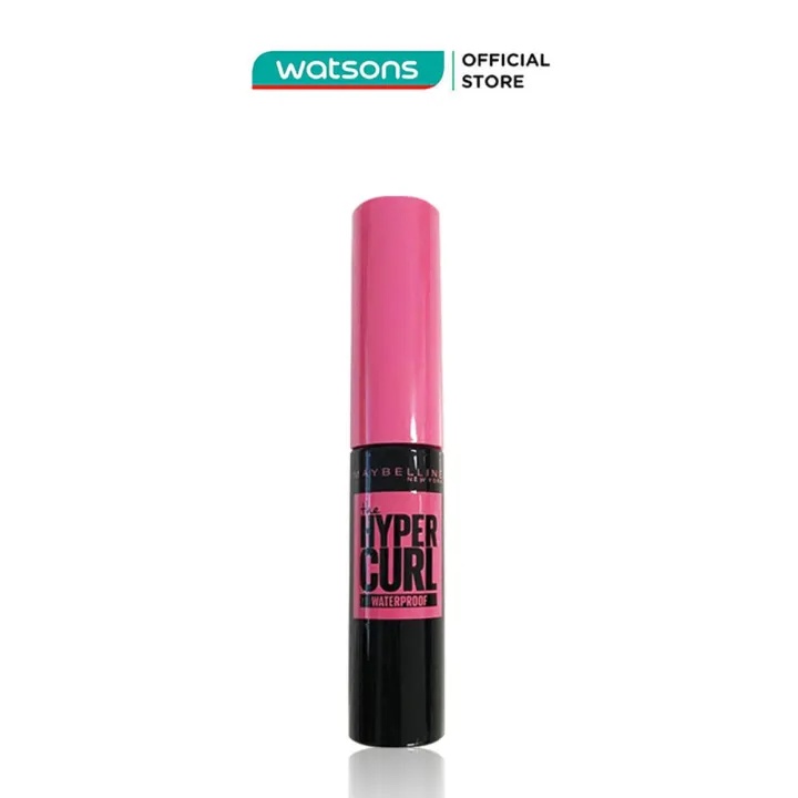 [QUÀ TẶNG KHÔNG BÁN] Mascara Maybelline New York Cong Mi Hypercurl 4.5ml - Đen