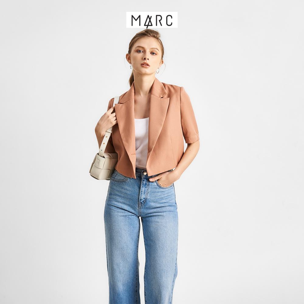 Áo khoác nữ MARC FASHION kiểu crop cài 1 nút CBLH0591