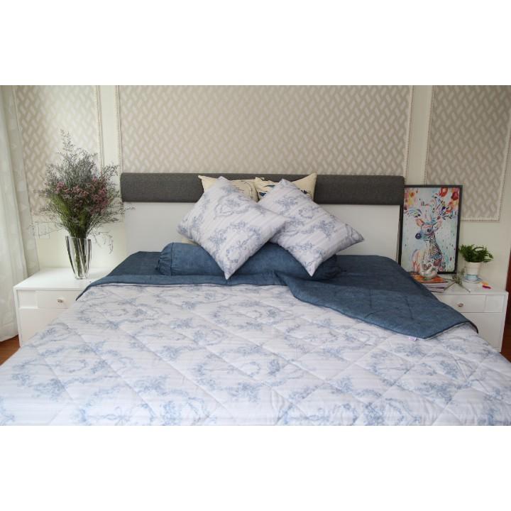Chăn Ga Gối Niam chất liệu lụa món quà giấc ngủ cho gia đình 1M4 - 1M6 - 1M8 mã SMB.05