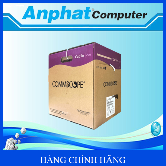 Cáp mạng Cat5e Commscope FTP chống nhiễu - Hàng Chính Hãng