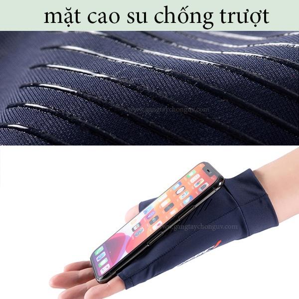 Găng tay chống nắng đi xe máy hở 2 ngón | Bao tay hở 2 ngón cho nam nữ vải mềm, chống nắng, co giãn, ôm tay GSUN HN