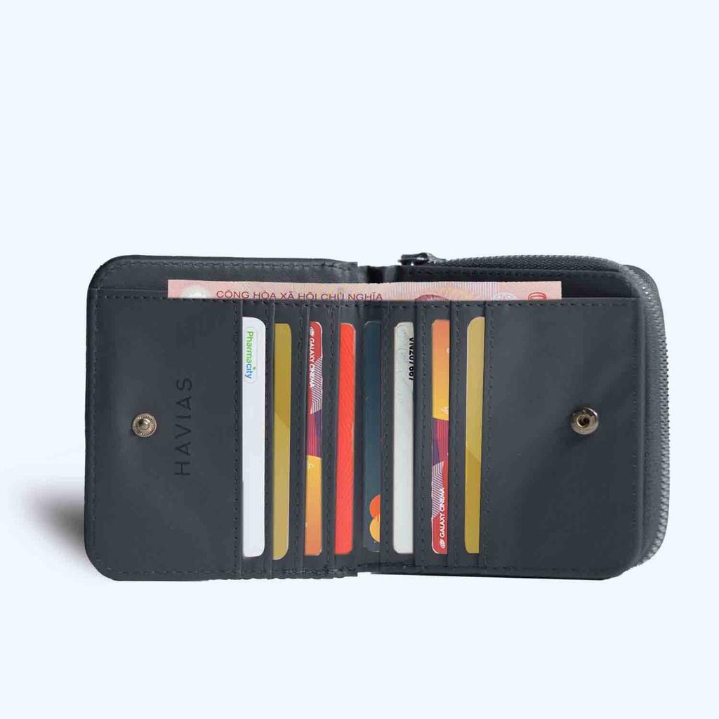 Ví gấp Zipped HAVIAS SQUARE