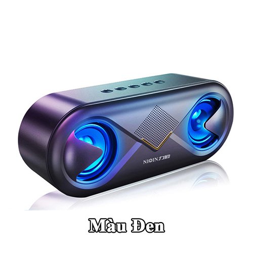 Loa Bluetooth Mini không dây NIQIN chính hãng, Loa mini Bluetooth S6 tích hợp loa kép bass cực chất, hỗ trợ thẻ nhớ, đài FM, Usb