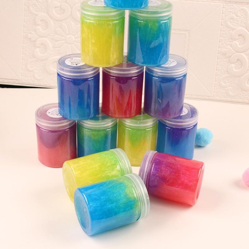 SLIME hình trụ màu sữa 1 màu cực đẹp thiết kế độc đáo ấn tượng Đồ chơi Slam Gudetama Squishy