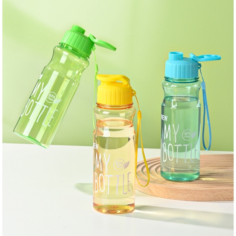 Bình Đựng Nước Học Sinh Bình Nước Văn Phòng MY BOTTLE nhỏ gọn 600ml