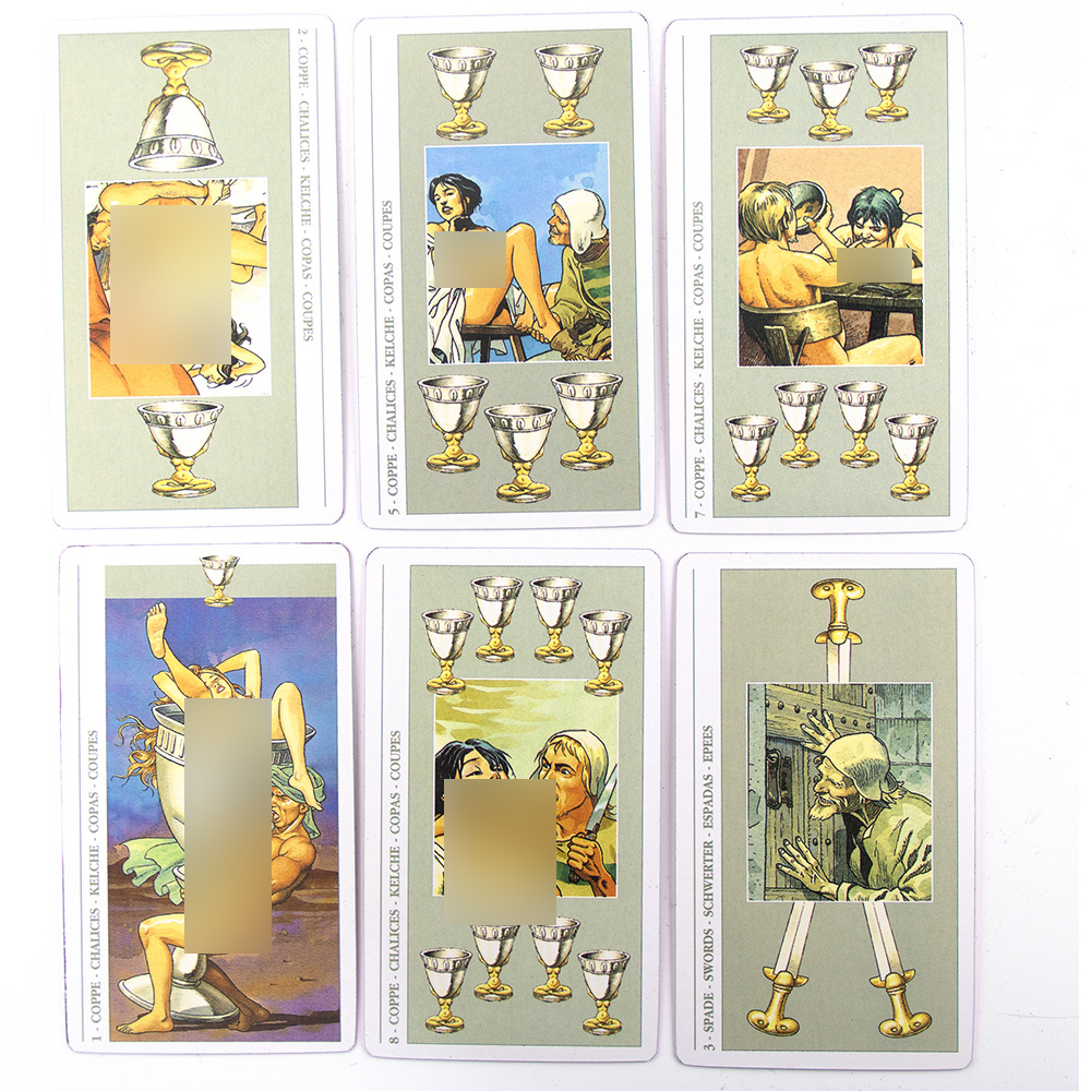 [Mạ Cạnh] Bộ Bài Decameron Tarot Hộp Thiếc Mạ Cạnh Hồng 78 Lá Tặng File Tiếng Anh Và Đá Thanh Tẩy