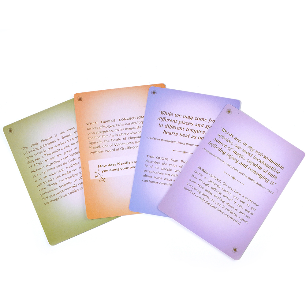 Bộ Bài Harry Porter Tarot 78 Lá Bài Đá Thanh Tẩy