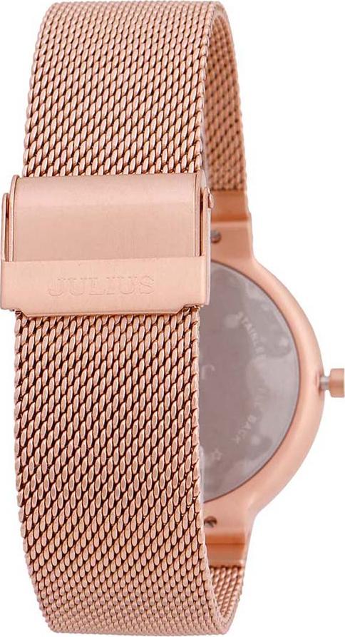 Đồng Hồ Nam Julius Star Hàn Quốc JS-009MB Dây Thép Màu Đồng