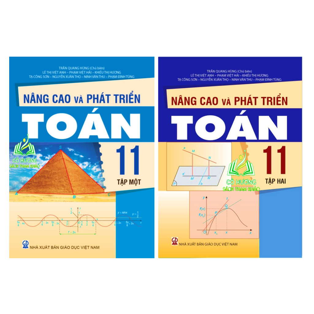 Sách - Combo nâng cao và phát triển toán 11 - tập 1 + 2