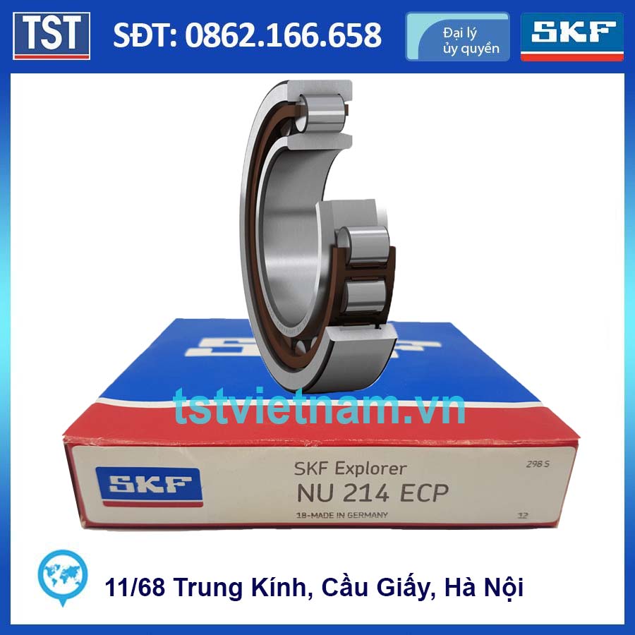 Vòng bi SKF NU 214 ECP (Chính hãng 100%)