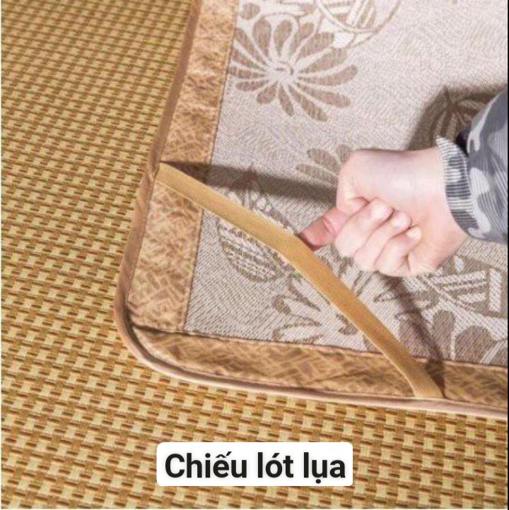 Chiếu Mây Điều Hòa Lót Lụa Đủ Kích Thước Hàng Cao Cấp 1m2 1m6 1m8 2m2, Chiếu Điều Hòa Hàng Loại 1
