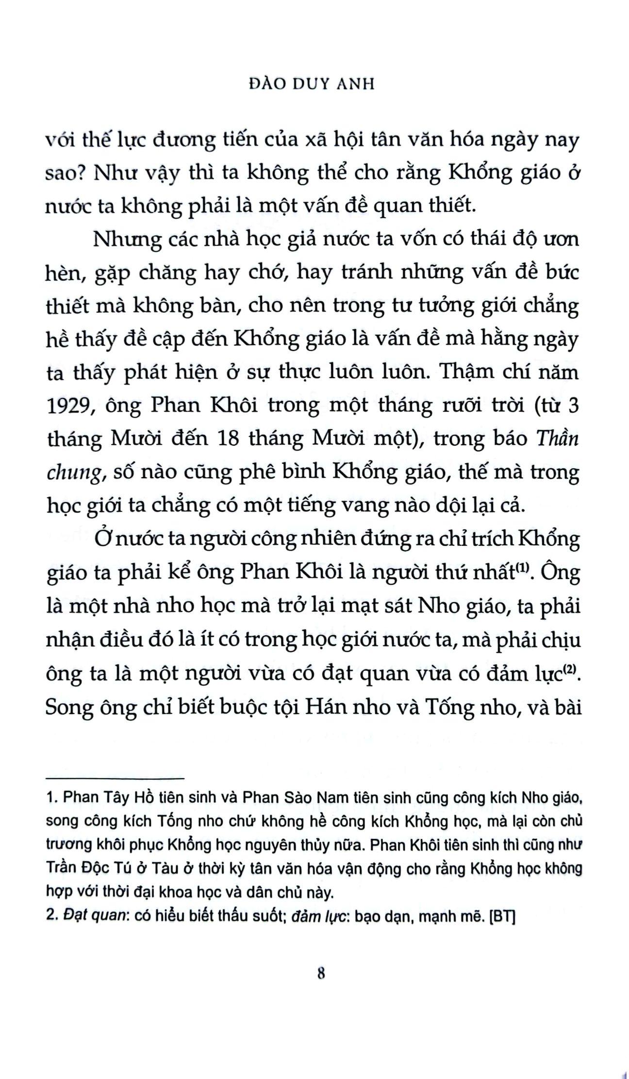 Khổng Giáo Phê Bình Tiểu Luận