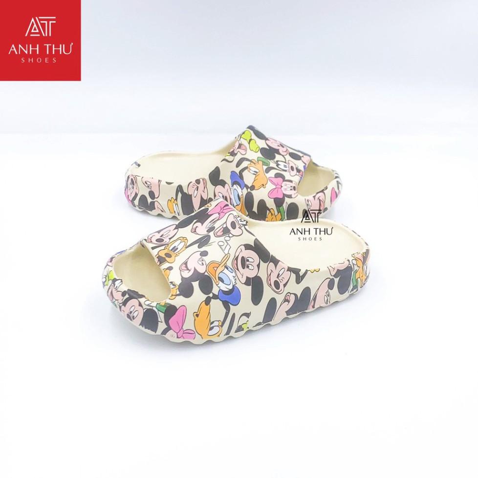 Freeship DÉP BÁNH MÌ TRẺ EM QUAI NGANG IN HÌNH MICKEY SIÊU CƯNG HOTTREND 2021 NHẸ MỀM ÊM - MT27BABY