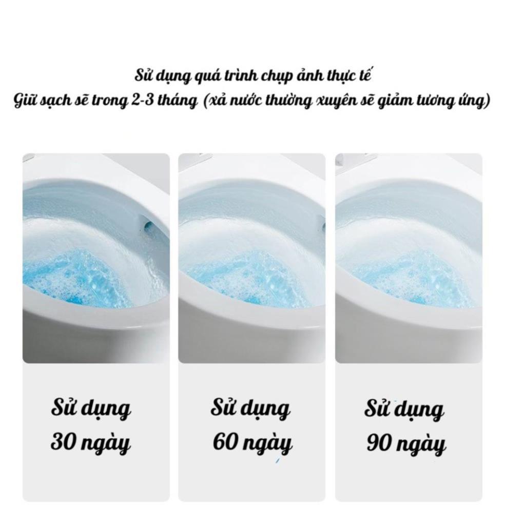 Lọ thả bồn cầu hàn quốc,lọ tẩy bồn cầu diệt khuẩn khử mùi phiên bản mới với 3 màu sắc tự nhiên