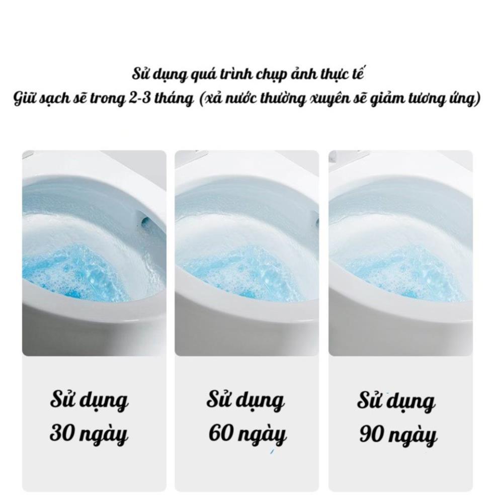 (mẫu mới)Lọ thả bồn cầu hàn quốc,lọ tẩy bồn cầu diệt khuẩn khử mùi phiên bản mới với 3 màu sắc tự nhiên