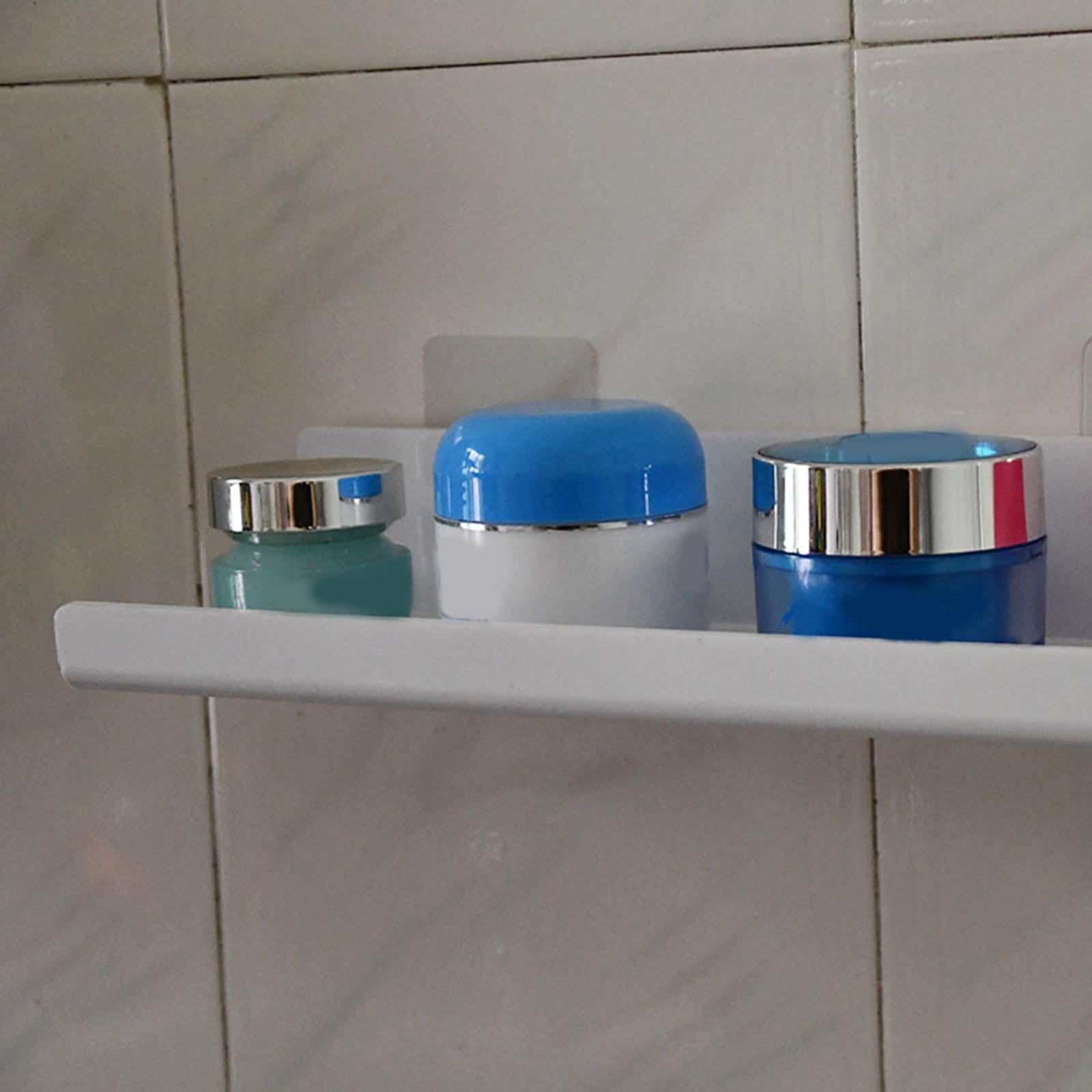 Acrylic Floating Wall Shelf Sturdy Clear for Hallway Kitchen Bathroom