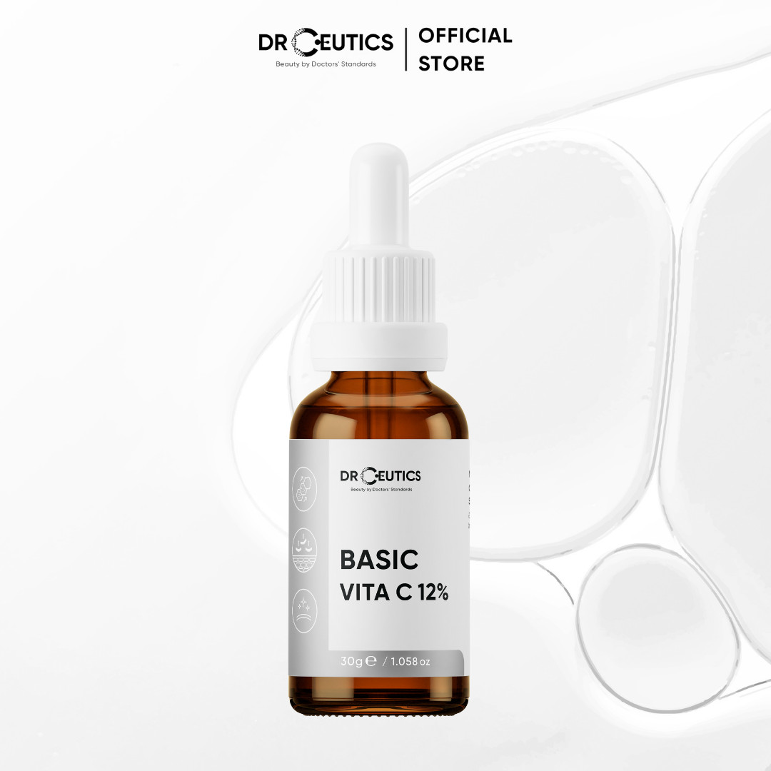 DrCeutics Tinh Chất Vita C12 Basic Làm Sáng Đều Màu Chống Lão Hoá Da