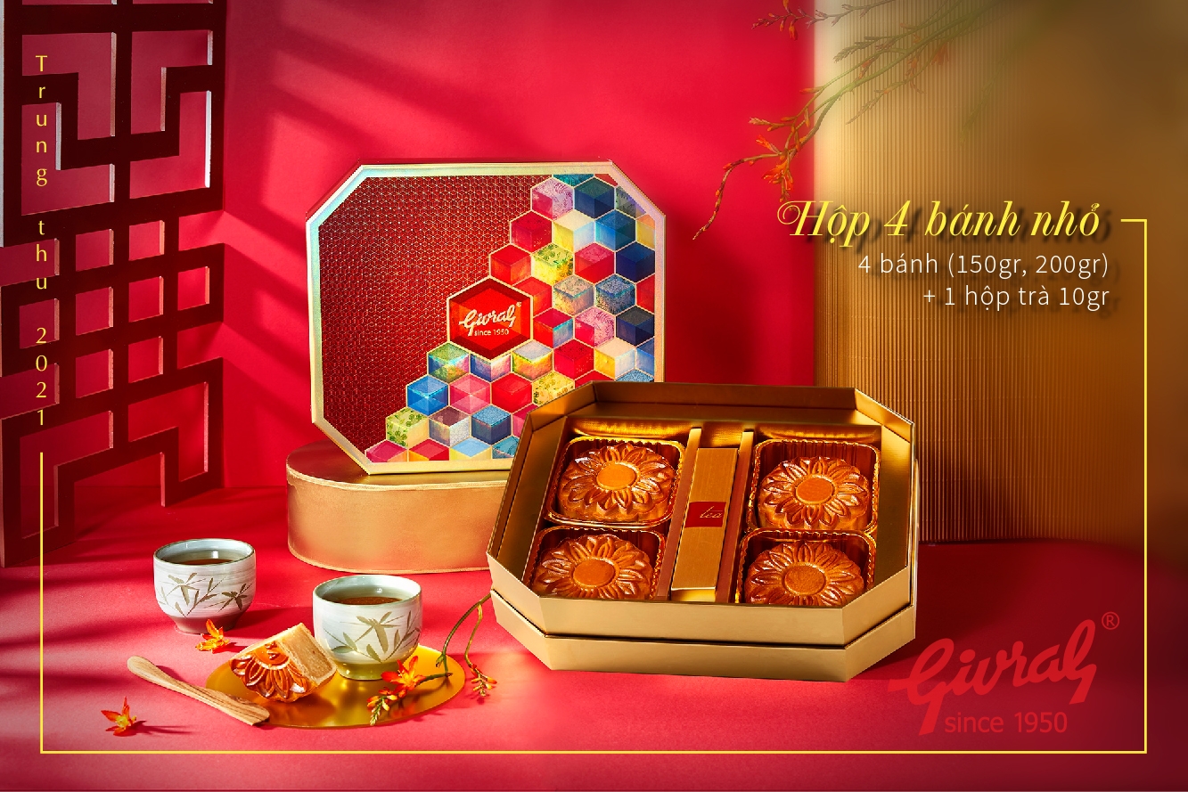 Bánh Trung Thu Givral Combo Tết Đoàn Viên 2