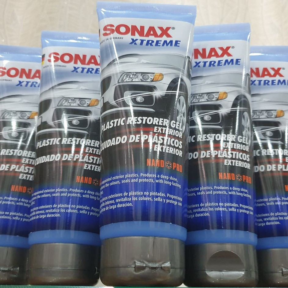 Tuýp Gel Xtreme Bảo Vệ Bề Mặt Nhựa Sần Ngoài Xe SONAX XTREME PlasticRestore Gel 210141