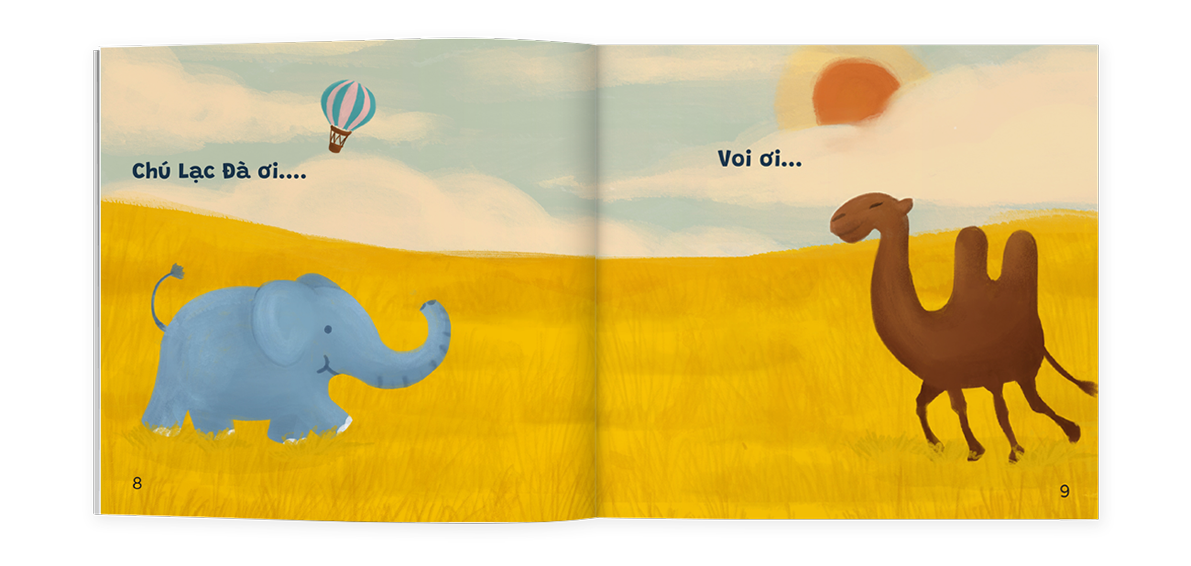 Sách Ehon Buồn Ngủ Ơi Là Buồn Ngủ