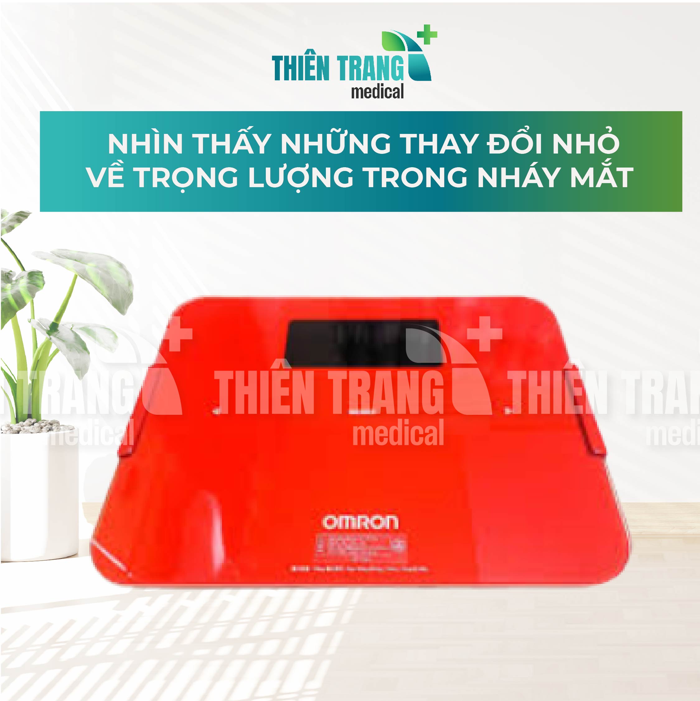 Máy đo thành phần, phân tích lượng mỡ cơ thể OMRON HBF-255TThiên Trang Medical