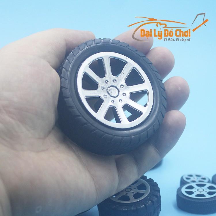 Bánh xe nhựa đường kính 20mm đến 65mm trục 2mm đến 3mm