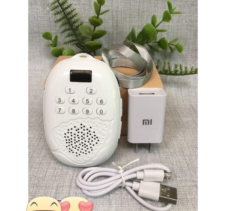 Máy niệm Phật lá Bồ đề có sẵn 60 bài trong máy - Có khe thẻ nhớ Jack tai nghe - Loa nghe pháp nghe kinh-HÀNG CHÍNH HÃNG