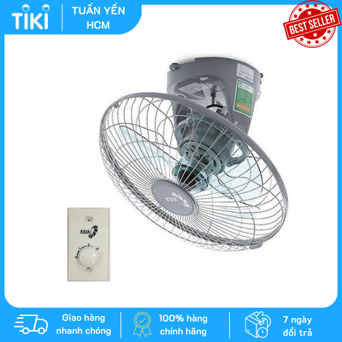 Quạt đảo trần Asia X16001 (55W) sử dụng hộp số - Hàng chính hãng