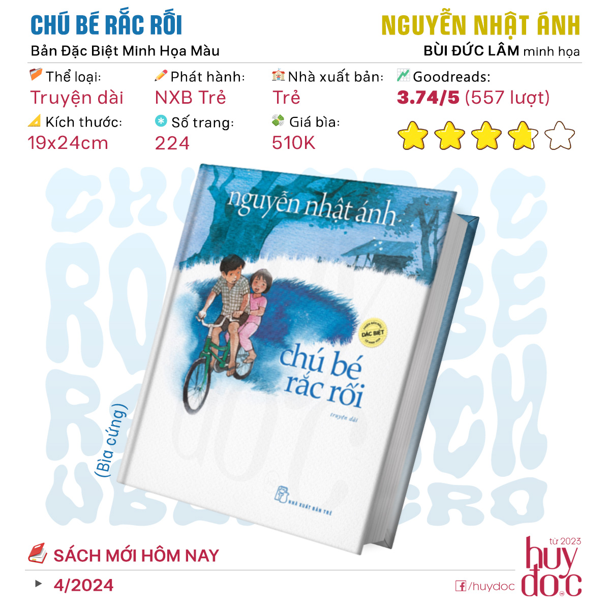 Chú Bé Rắc Rối - Phiên Bản Màu Đặc Biệt (Nguyễn Nhật Ánh)